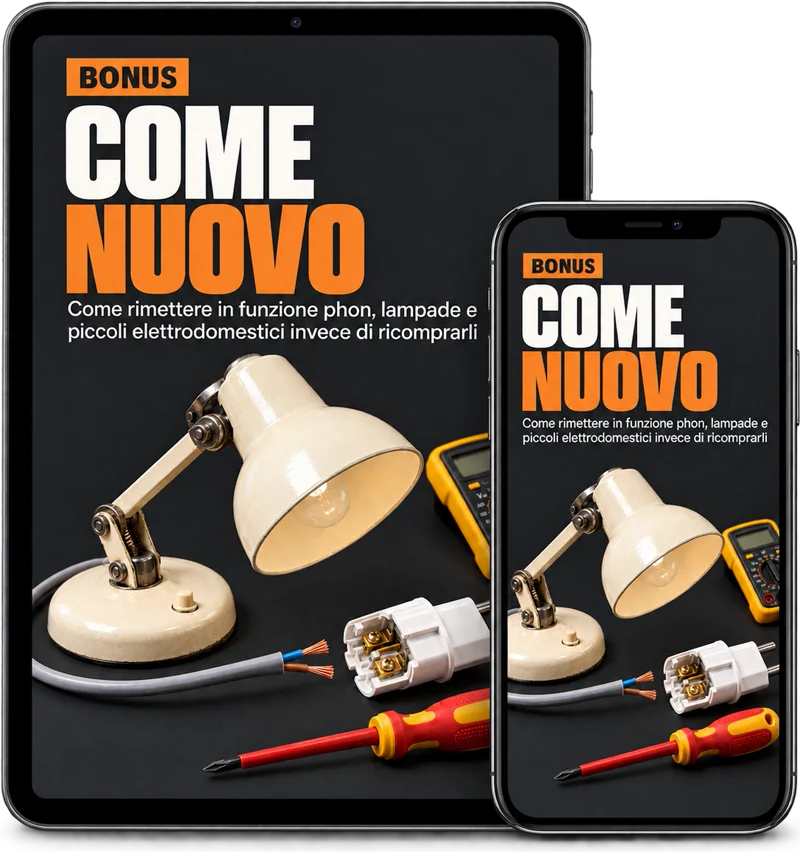 Bonus Come Nuovo su tablet e telefono